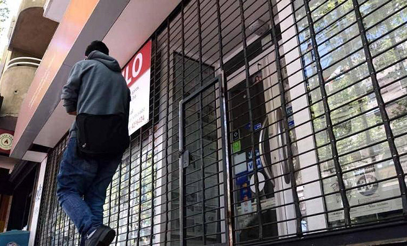Empresarios de Buenos Aires advirtieron que aumentó la cantidad de locales vacíos en su ciudad