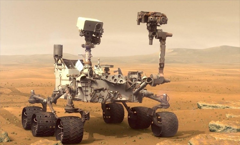El rover Curiosity encontró materia orgánica en Marte