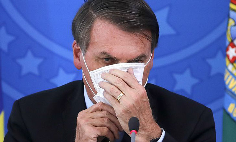 Bolsonaro dice que «tal vez» ya se infectó y que ahora tiene anticuerpos