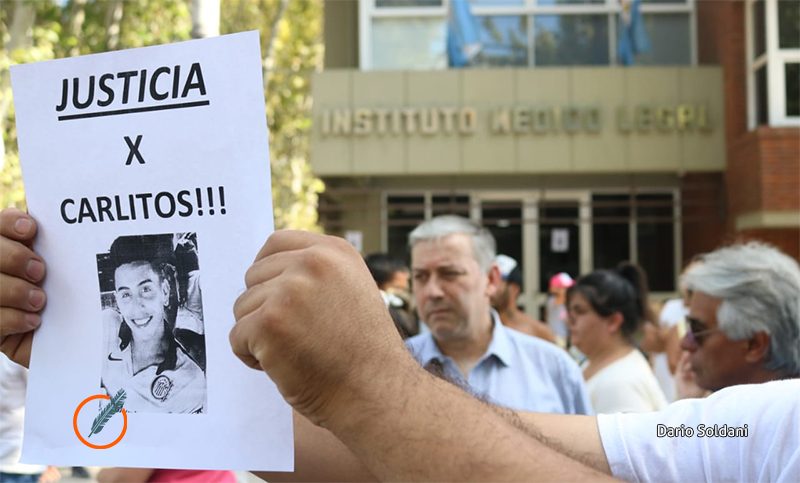 Luego de una audiencia con un juez, se realizó la autopsia al cuerpo de Carlos Orellano