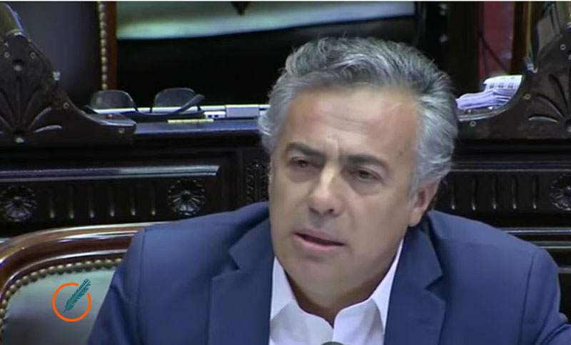 Cornejo se disculpó de su inasistencia a la reunión con el presidente porque está aislado por el coronavirus