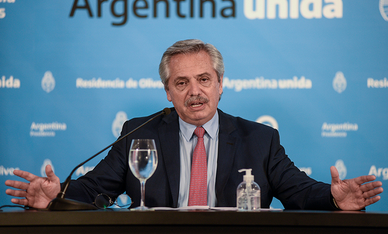 «Voy a ser duro con los que despiden gente», advirtió el presidente Alberto Fernández