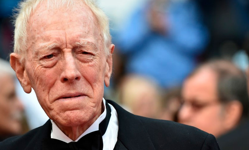Murió el gran Max Von Sydow y se convirtió en leyenda