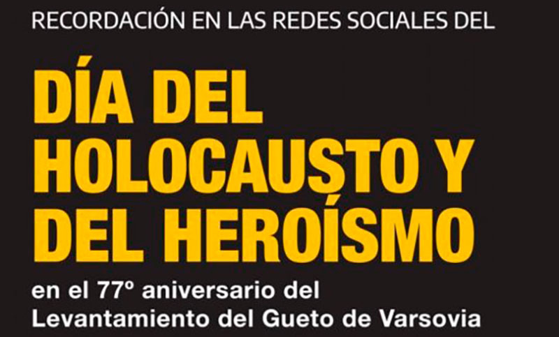 La DAIA conmemora el Día del Holocausto de manera virtual