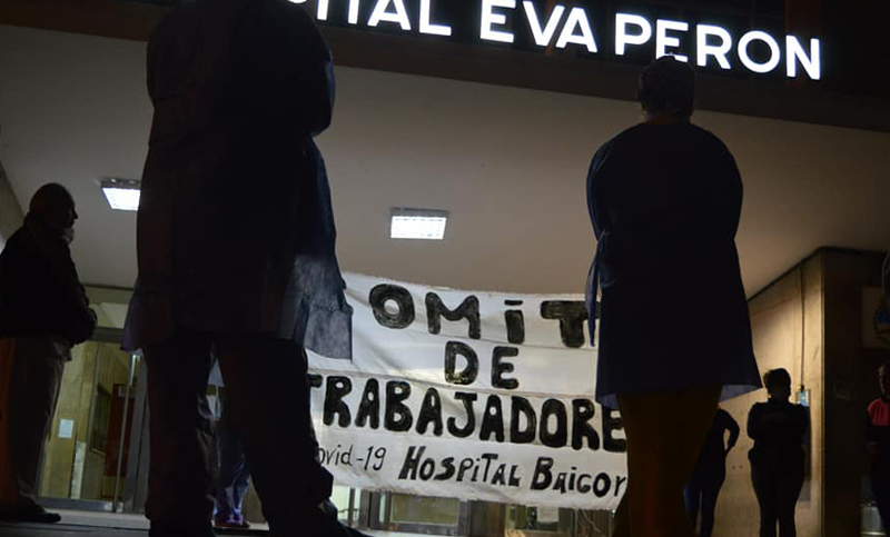 Trabajadores del Eva Perón denuncian falta de elementos contra el Covid-19