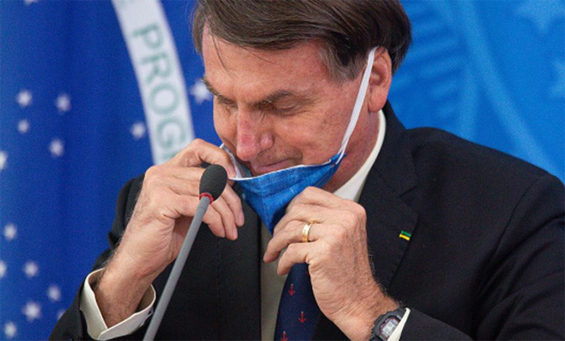 Bolsonaro sobre el récord de muertes en Brasil: «Soy Mesías, pero no hago milagros»