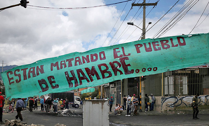 La escasez provocada por la cuarentena amenaza con convertirse en una crisis social en Colombia