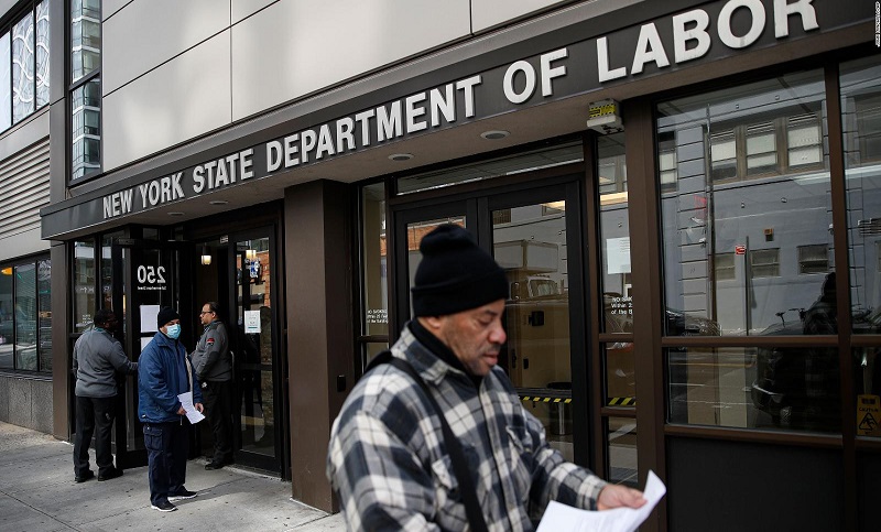 El desempleo en Estados Unidos no para de crecer y ya afecta a 26 millones de personas