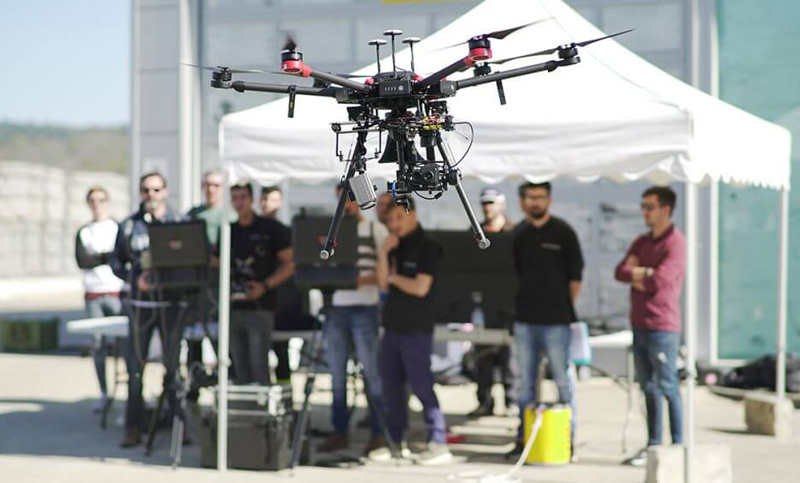 Dron bate récord mundial: vuela 331 minutos con pila de combustible