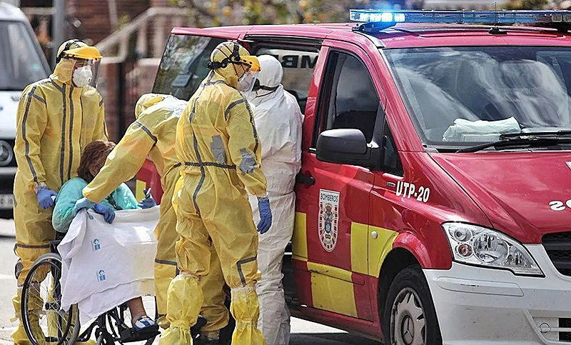 La OMS dice que la mitad de las muertes por coronavirus en Europa fueron en geriátricos