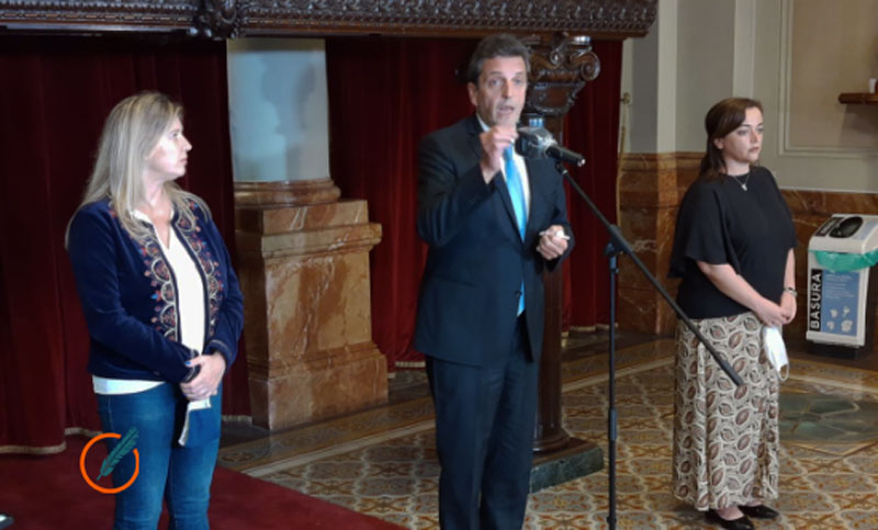 Massa: «Buscamos darle una respuesta a la sociedad, el Congreso va a sesionar»