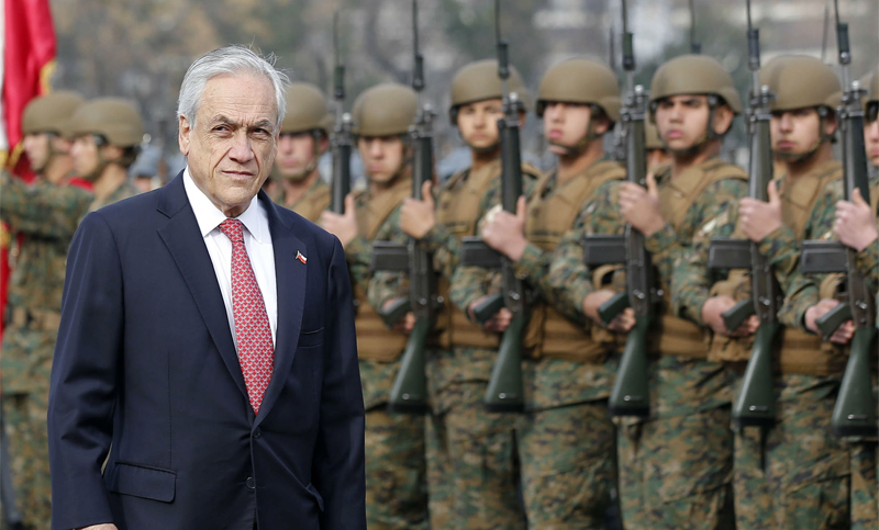 Piñera defendió la ley de indultos para militares condenados por DDHH en Chile