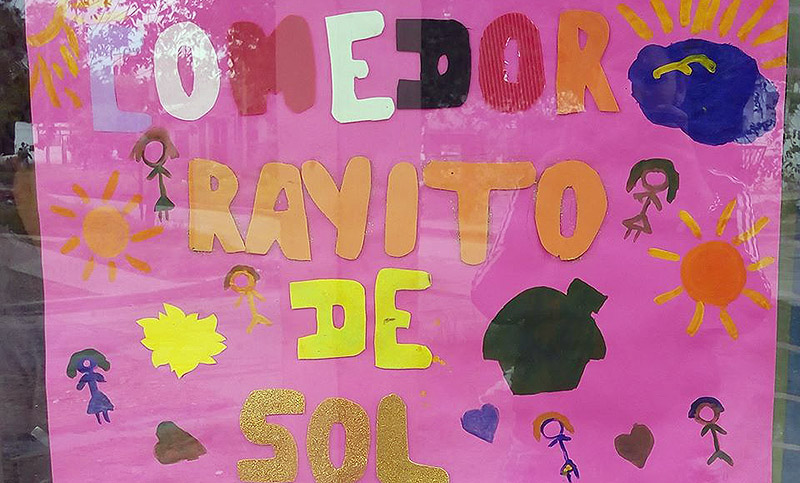 Trabajadores judiciales encabezan una campaña para paliar el hambre en Barrio Las Flores