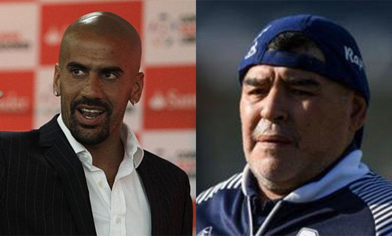 Verón: «No estoy peleado con Maradona, el tiempo cura toda herida»