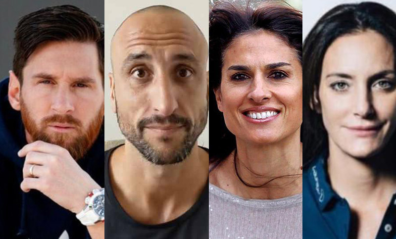 Deportistas argentinos se unieron para «agradecer a los que nos cuidan en tiempos de pandemia»