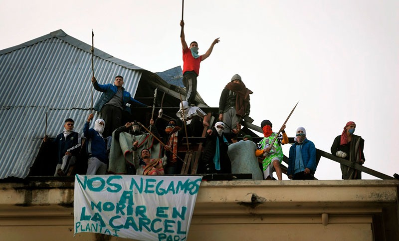 Presos desde la cárcel de Devoto: “Nos vamos todos, desde hoy salen 1.900 libertades”