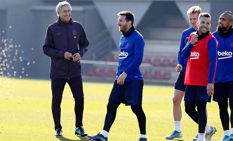 «Si Messi no tuviese claro que tenemos un proyecto ganador, quizás se iría»