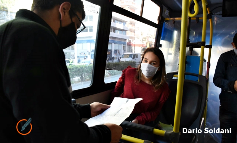 Realizan controles en la ciudad para comprobar el uso de tapabocas