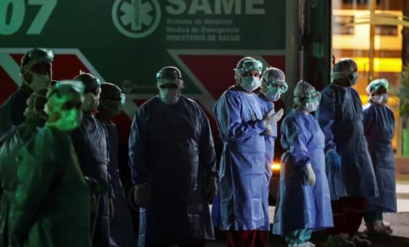 Ocho personas murieron y 90 fueron diagnosticadas con coronavirus este lunes