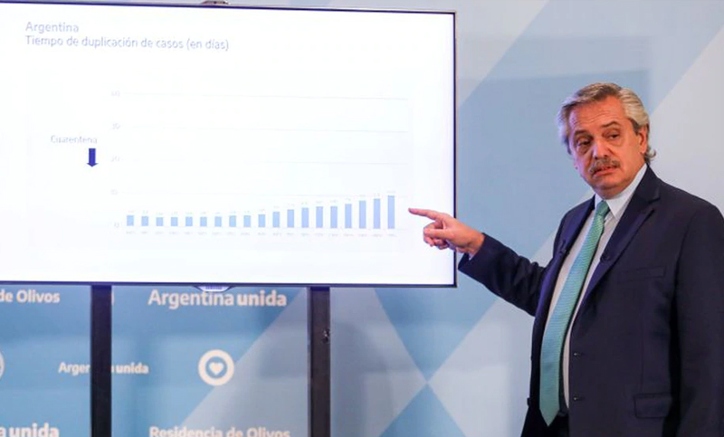 Alberto Fernández recibió a expertos en Olivos para definir cómo sigue la cuarentena