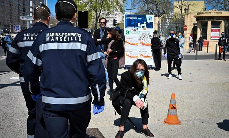 Más de 4.000 muertos por coronavirus en Francia