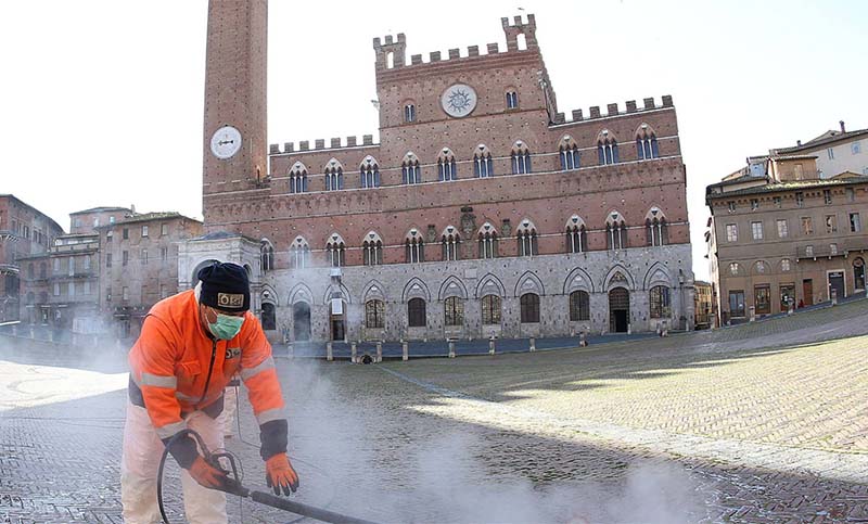 Afirman que la cuarentena en Italia podría extenderse hasta después del 1 de mayo