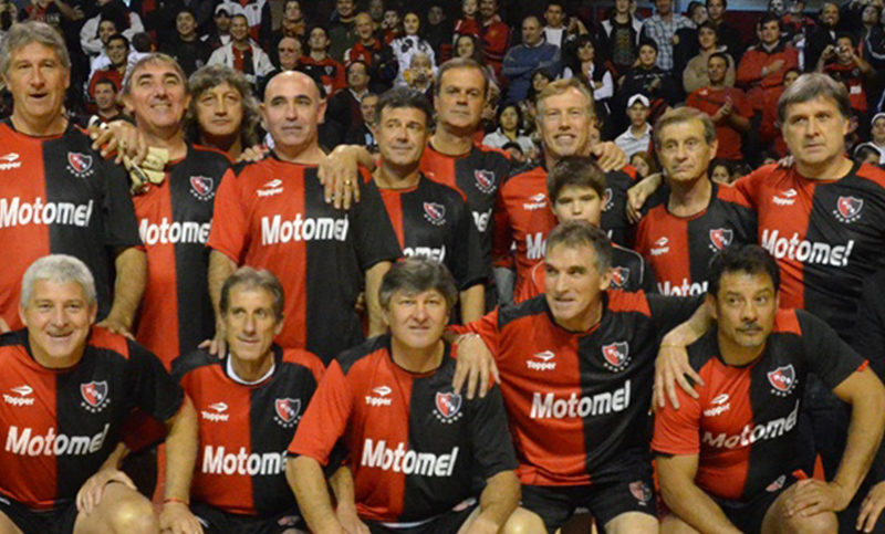 Ídolos de Newell’s se reencontraron en una teleconferencia