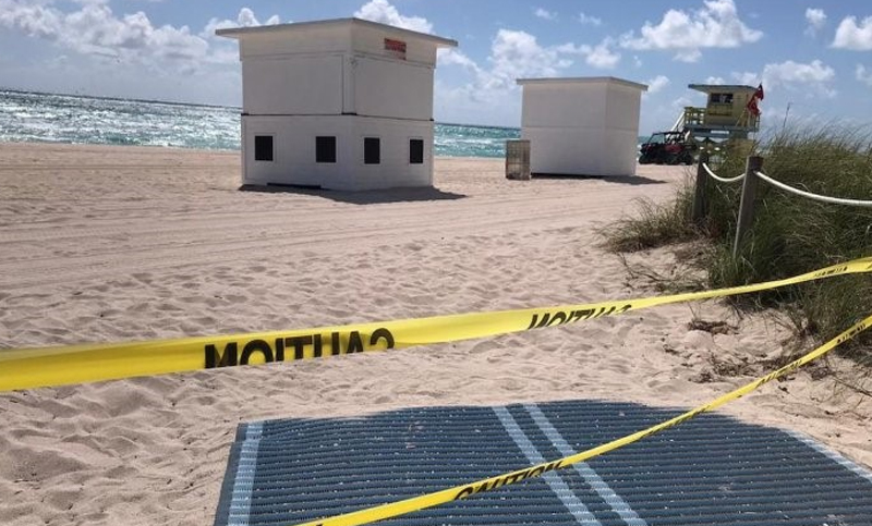 El alcalde de Miami confirma que el cierre de las playas se mantendrá hasta junio