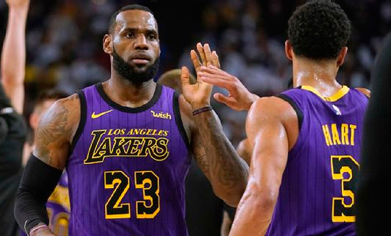 LeBron James consideró que la NBA debe reanudarse cuando la pandemia esté controlada