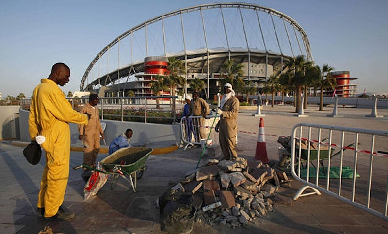 Qatar niega que los trabajadores del Mundial estén en peligro