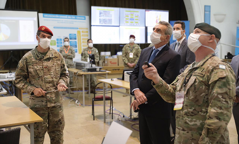 Rossi: «Toda la capacidad de las Fuerzas Armadas está a disposición del combate contra la pandemia»