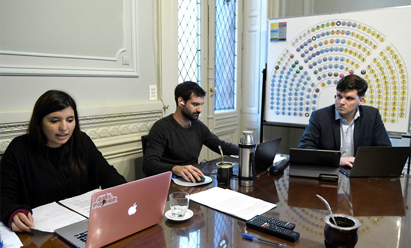 Esperan aprobar hoy el protocolo para que Diputados pueda sesionar en forma remota