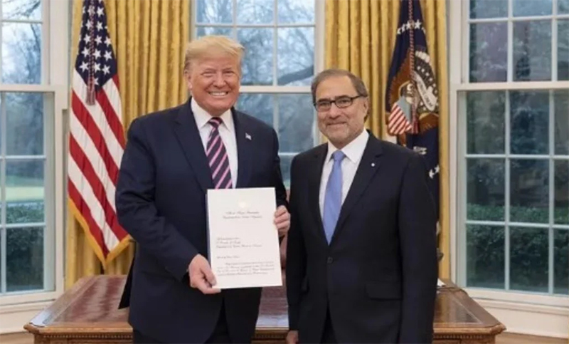 El Gobierno oficializó a Argüello como embajador ante Estados Unidos