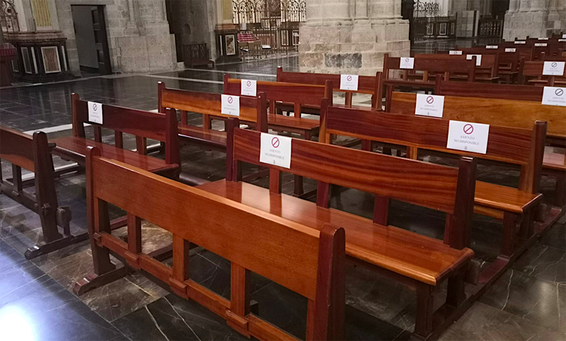 España: la Iglesia se prepara para celebrar la misa con presencia de fieles