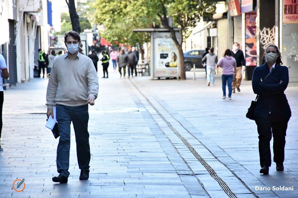 Javkin: «Ahora el foco es recuperar el trabajo y la producción»