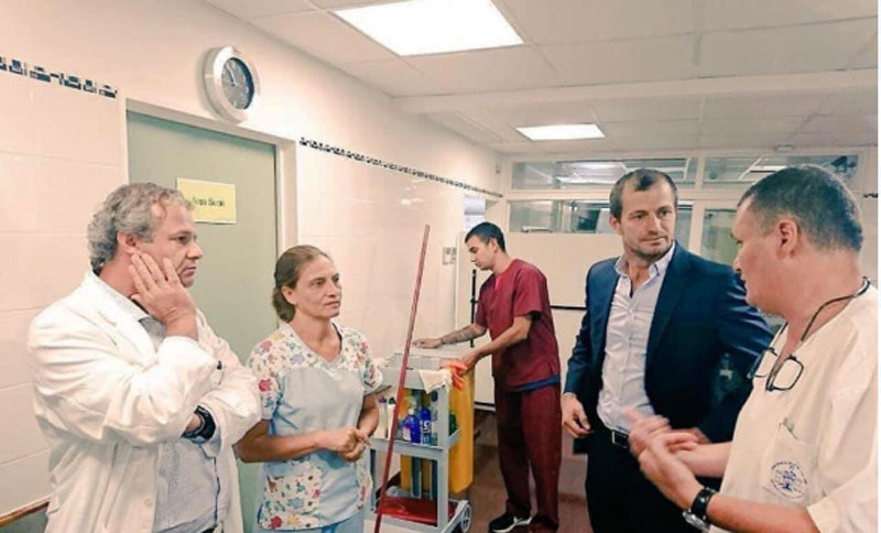 Ley Silvio: Bucca dijo que se evitará que «las camas de los hospitales sean ocupadas por quienes deben cuidarnos”