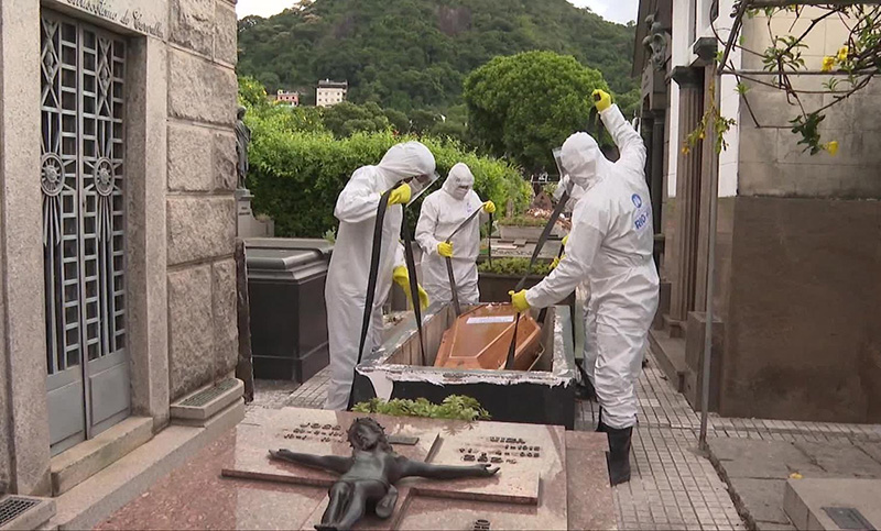Brasil volvió a batir el récord con 600 muertes por coronavirus