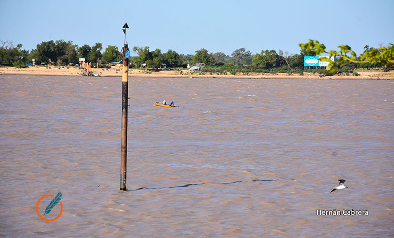 El río Paraná continúa bajando y la altura es de 16 centímetros en la capital de Entre Ríos
