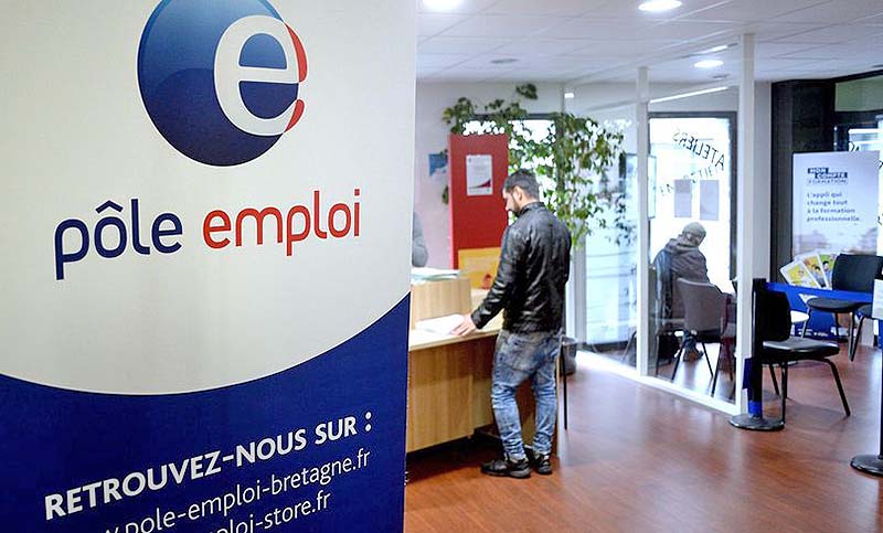 Francia registró un salto récord de desempleo del 22,6%