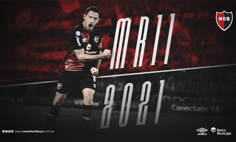 Maxi Rodríguez aceptó renovar su contrato y seguirá jugando en Newell’s