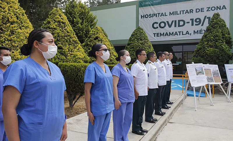 El sistema hospitalario de la capital mexicana está al borde del límite
