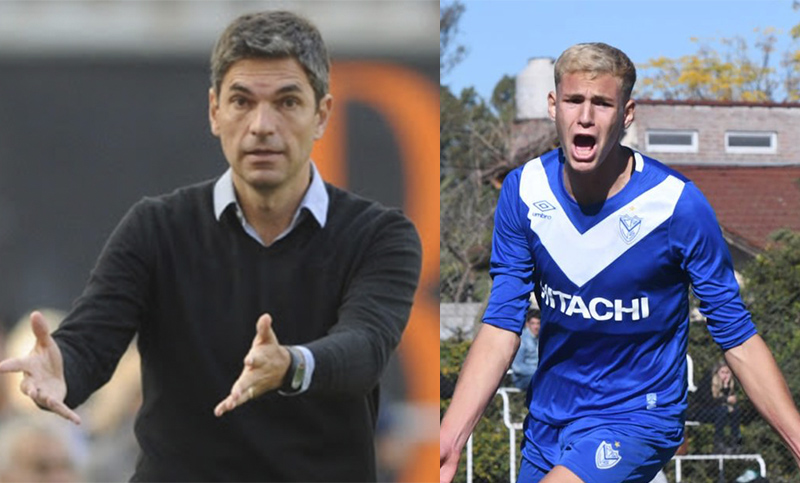 Los Pellegrino: padre e hijo, en la primera de Vélez