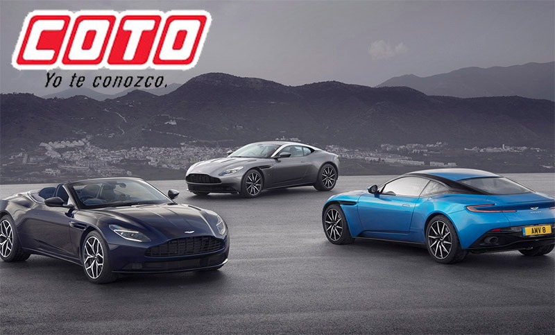 Aston Martin fabricó 47 autos de lujo para el edificio de la familia Coto en EEUU