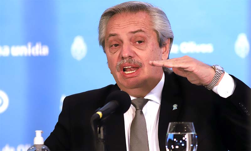 Alberto Fernández: «Los casos van a subir porque está detectado dónde está el virus»