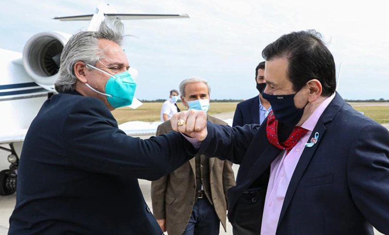 Alberto Fernández visitó por primera vez en cuarentena el interior y pidió «paciencia»