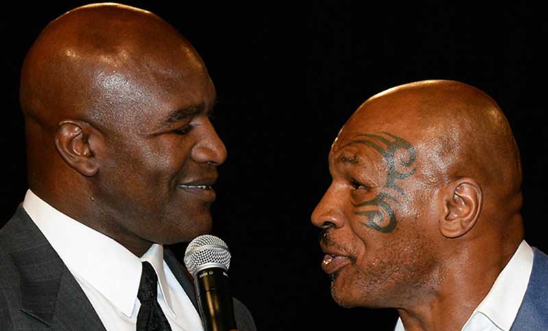 Holyfield admitió que podría enfrentarse con Tyson en Arabia Saudita