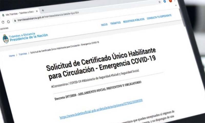 ¿Quiénes necesitan realizar nuevamente el certificado para poder circular?