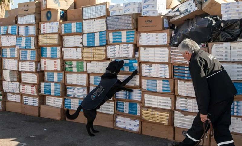 Crece el tráfico ilegal de tabaco y cigarrillos: AFIP y la Policía preocupados porque sólo detectan una pequeña parte