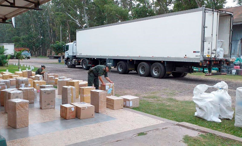 Secuestran en Misiones cigarrillos de contrabando valuados en 800 mil pesos