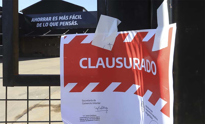 Más de 150 clausuras dictó la Secretaría de Comercio durante la pandemia